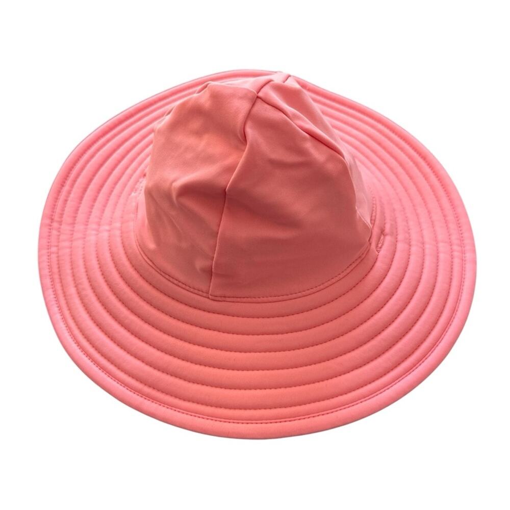Ruffle Butts Baby Swim Hat UPF 50+ Protection Wide Brim Size 0-12 Months